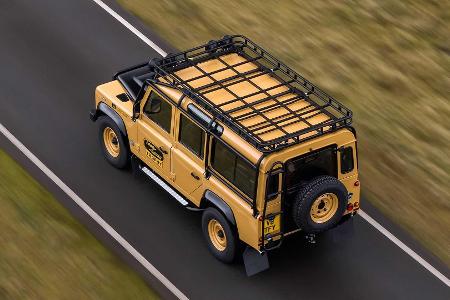 Land Rover Defender Works V8 Trophy: Camel lässt grüßen