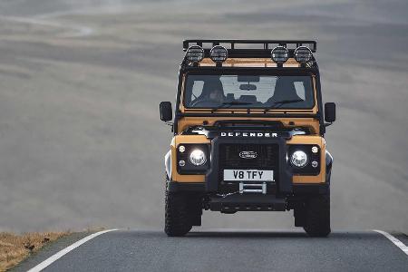 Land Rover Defender Works V8 Trophy: Camel lässt grüßen