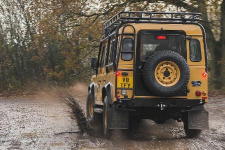 Land Rover Defender Works V8 Trophy: Camel lässt grüßen