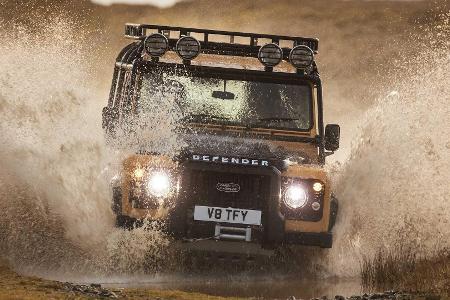 Land Rover Defender Works V8 Trophy: Camel lässt grüßen