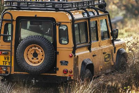 Land Rover Defender Works V8 Trophy: Camel lässt grüßen