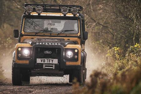 Land Rover Defender Works V8 Trophy: Camel lässt grüßen