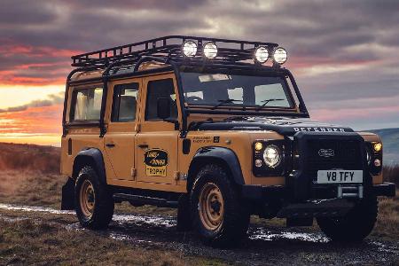 Land Rover Defender Works V8 Trophy: Camel lässt grüßen