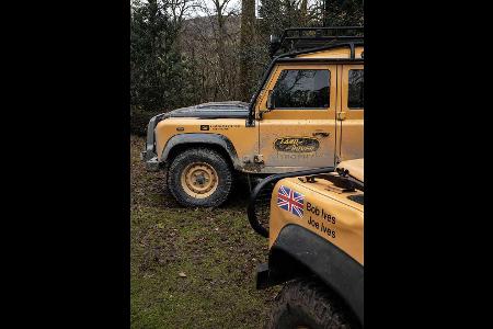 Land Rover Defender Works V8 Trophy: Camel lässt grüßen