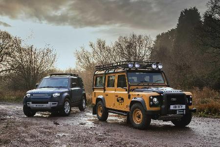 Land Rover Defender Works V8 Trophy: Camel lässt grüßen