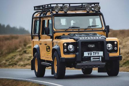 Land Rover Defender Works V8 Trophy: Camel lässt grüßen