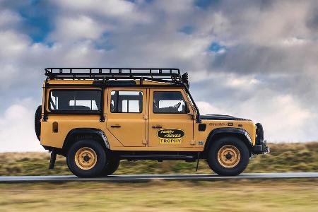 Land Rover Defender Works V8 Trophy: Camel lässt grüßen