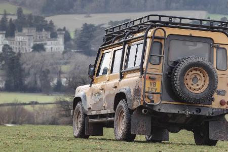 Land Rover Defender Works V8 Trophy: Camel lässt grüßen