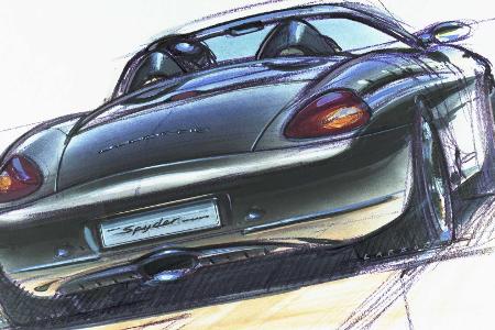 Vergessene Studien: Porsche Boxster (1993)