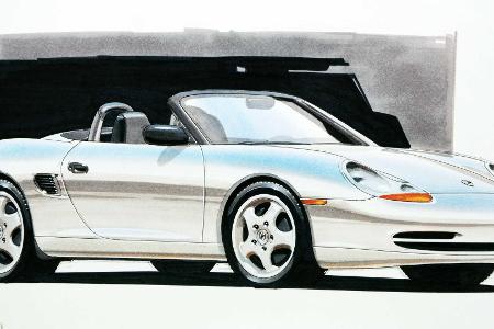 Vergessene Studien: Porsche Boxster (1993)