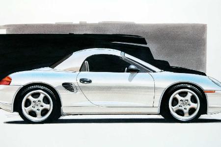 Vergessene Studien: Porsche Boxster (1993)