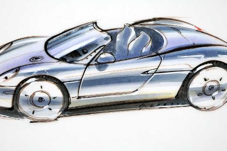 Vergessene Studien: Porsche Boxster (1993)