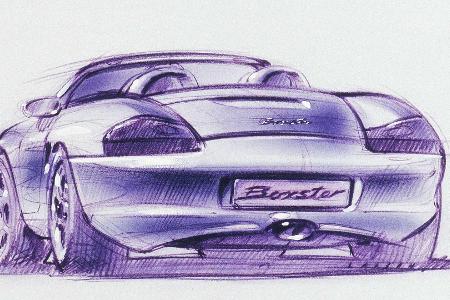 Vergessene Studien: Porsche Boxster (1993)