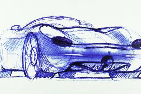 Vergessene Studien: Porsche Boxster (1993)