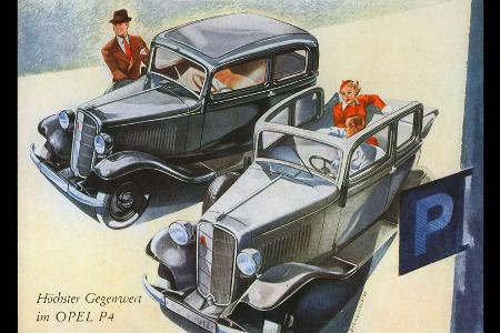 Opel P4 (1935-1937): Kennen Sie den noch?