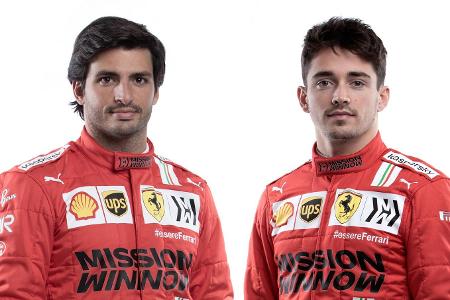 Carlos Sainz und Charles Leclerc bilden 2021 das Ferrari-Duo in der Formel 1 Carlos Sainz und Charles Leclerc bilden 2021 das Ferrari-Duo in der Formel 1