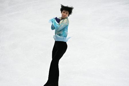 Eiskunstlauf: Olympiasieger Hanyu kündigt vierfachen Axel an Eiskunstlauf: Olympiasieger Hanyu kündigt vierfachen Axel an