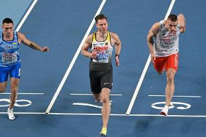 Kranz gewinnt EM-Silber über 60 m