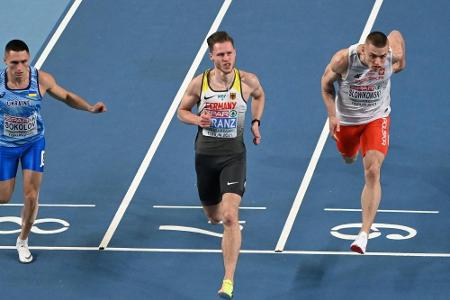 Kranz gewinnt EM-Silber über 60 m Kranz gewinnt EM-Silber über 60 m