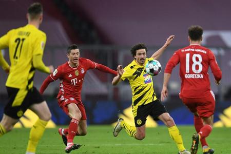Lewandowski trifft dreimal: Bayern-Sieg im dramatischen Klassiker Lewandowski trifft dreimal: Bayern-Sieg im dramatischen Klassiker