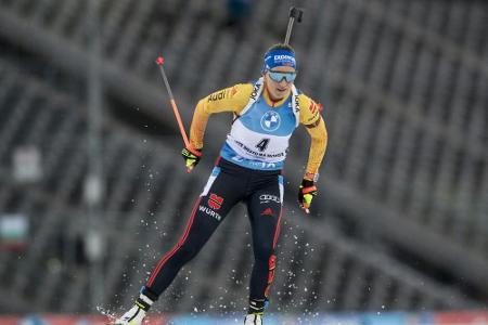 Biathletin Preuß will nach Erfolg Biathletin Preuß will nach Erfolg