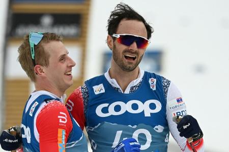 Skilanglauf: Norwegen-Trio um Holund schlägt Bolschunow - Dobler 23. Skilanglauf: Norwegen-Trio um Holund schlägt Bolschunow - Dobler 23.