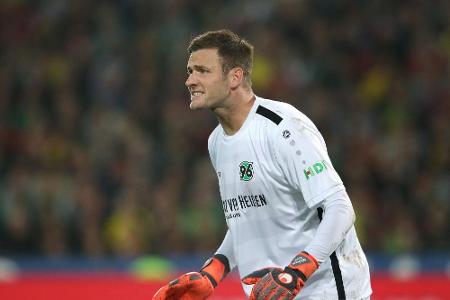 Hannover 96: Torwart Esser in Quarantäne Hannover 96: Torwart Esser in Quarantäne