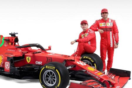 Nach Seuchenjahr 2020: Ferrari präsentiert SF21 Nach Seuchenjahr 2020: Ferrari präsentiert SF21