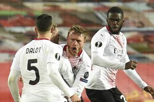 Europa League: Manchester United kassiert Ausgleich in den Schlusssekunden