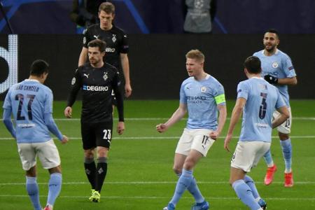 Siebte Pleite: Hilflose Gladbacher gegen ManCity ohne Chance Siebte Pleite: Hilflose Gladbacher gegen ManCity ohne Chance