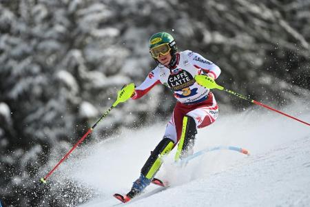Ski Alpin: Weiter Spannung im Slalom-Weltcup Ski Alpin: Weiter Spannung im Slalom-Weltcup