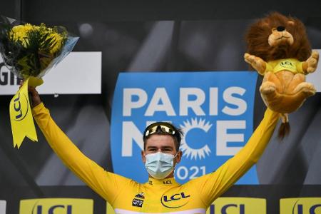 Schweizer Bissegger gewinnt Zeitfahren bei Paris-Nizza Schweizer Bissegger gewinnt Zeitfahren bei Paris-Nizza