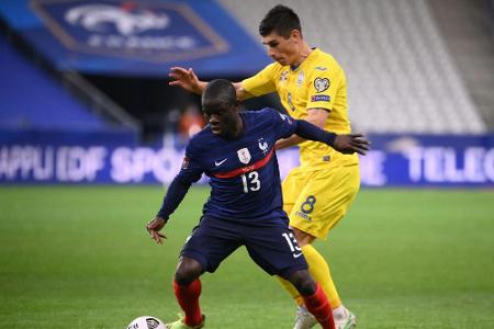 Weltmeister Frankreich stolpert gegen Ukraine Weltmeister Frankreich stolpert gegen Ukraine