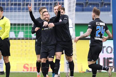 Sieg bei Türkgücü: Rostock klettert auf Aufstiegsplatz Sieg bei Türkgücü: Rostock klettert auf Aufstiegsplatz