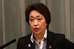Olympiachefin Hashimoto für Zuschauer in Tokio
