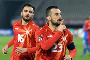 Jubel-Eklat: Nordmazedonien streicht Stürmer Nestorovski