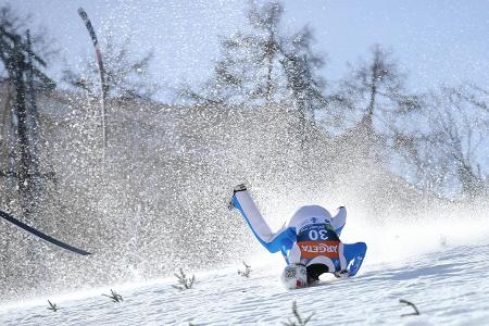 Skispringen: Horrorsturz von Daniel Andre Tande aus Norwegen Skispringen: Horrorsturz von Daniel Andre Tande aus Norwegen