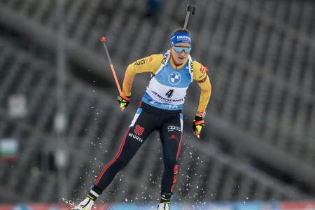 Biathlon: Massenstarts wegen starken Windes verschoben Biathlon: Massenstarts wegen starken Windes verschoben