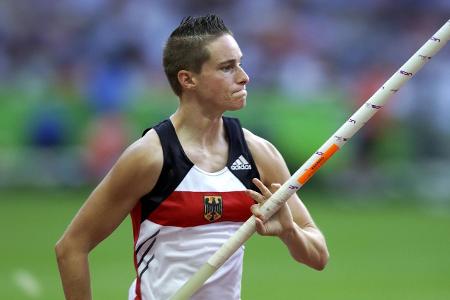 BUSCHBAUM Yvonne Stabhochsprung Finale Frauen. Leichtathleti...