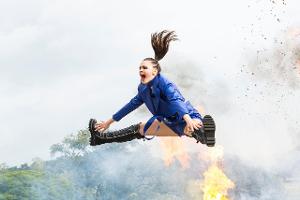 So heiß wird es beim GNTM-Fotoshooting