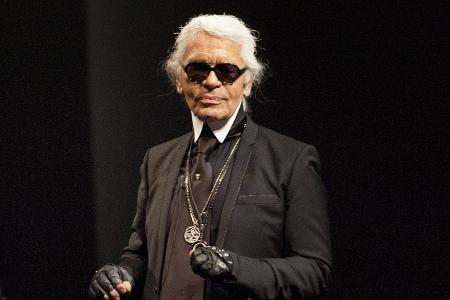 Karl Lagerfeld im Alter von 85 Jahren gestorben. Archivfoto;...