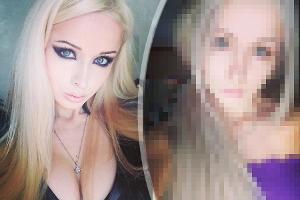 So sieht die Real-Life-Barbie ungeschminkt aus