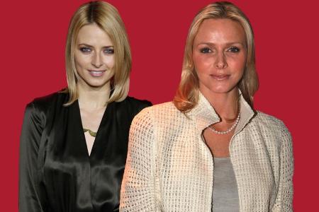 Mit Supermodel Eva Padberg kann Charlene Wittstock, die Fürstin von Monaco, locker mithalten.