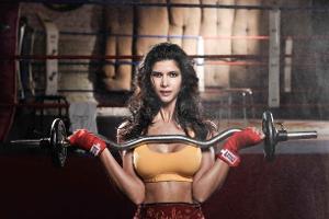 Erstes Training für das Luder-Boxen