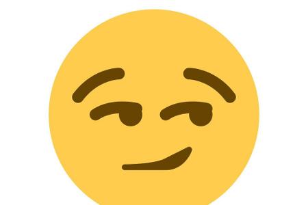 Das ist nicht etwa ein verschmitztes Emoji, das sich gerade zweideutige Gedanken macht. Vielmehr soll dies ein hämisches Gri...