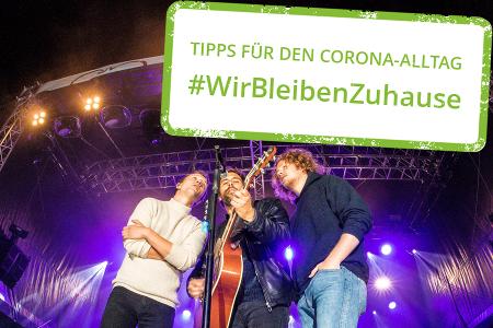 Livestream-Festival Instagram Max Giesinger Michael Schulte WirBleibenZuhause Livestream-Festival Instagram Max Giesinger Michael Schulte WirBleibenZuhause