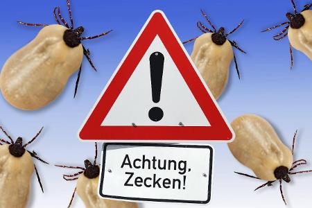 Achtung, Zecken! Achtung, Zecken!