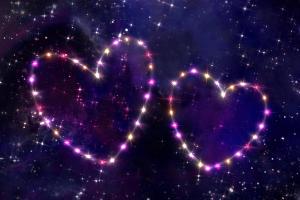 pink heart of star in space PUBLICATIONxINxGERxSUIxAUTxONLY ...
