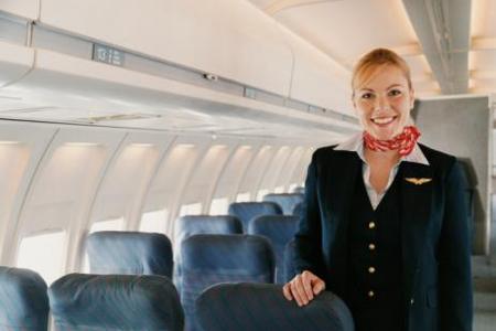 Flugzeug, Flieger, Pilot, Stewardess