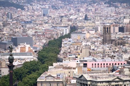 Barcelona, Flug